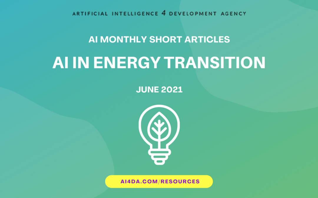 The role of Artificial Intelligence in Energy Transition
