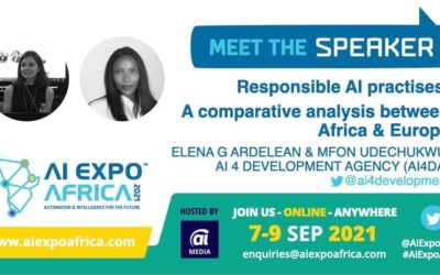 4th Annual AI Expo Africa 2021: Responsible AI practices – a comparative analysis between Africa and Europe